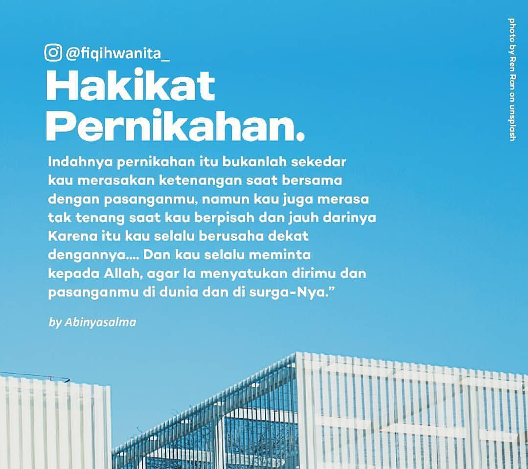 ⁣hakikat Pernikahan Ayonikah Blog